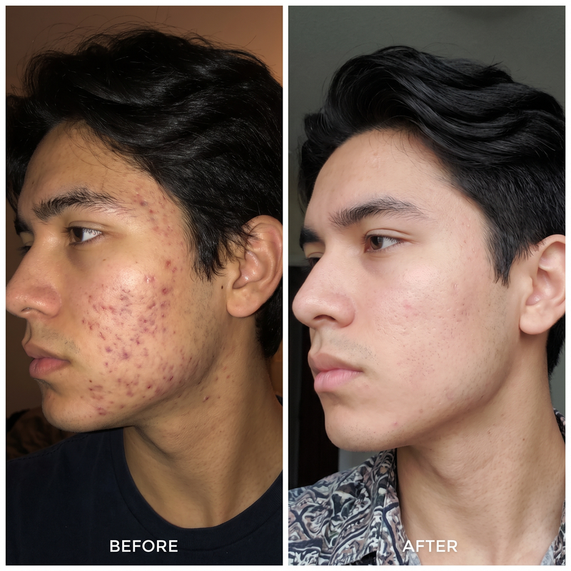 Acne marks