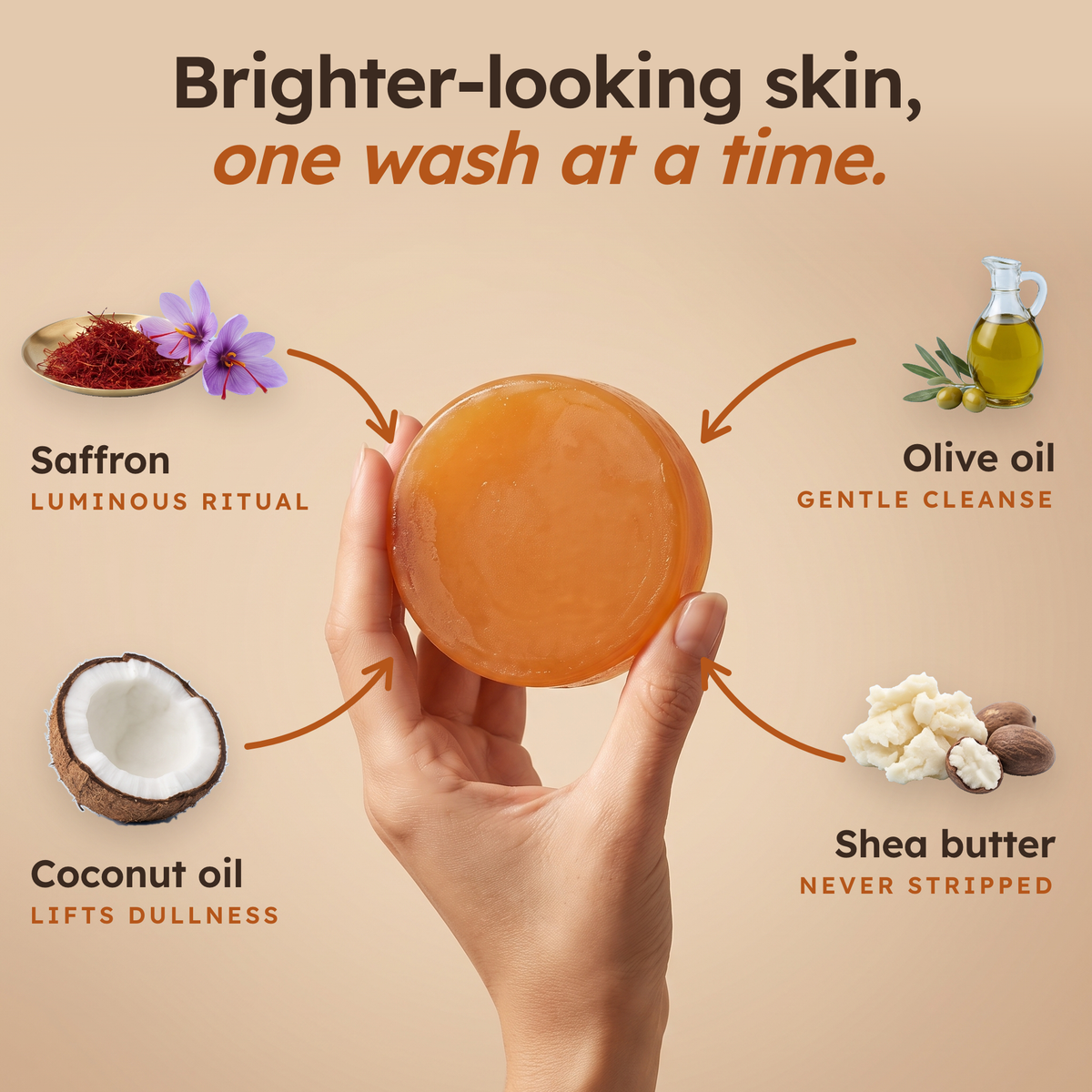 Saffron Brightening Soap
