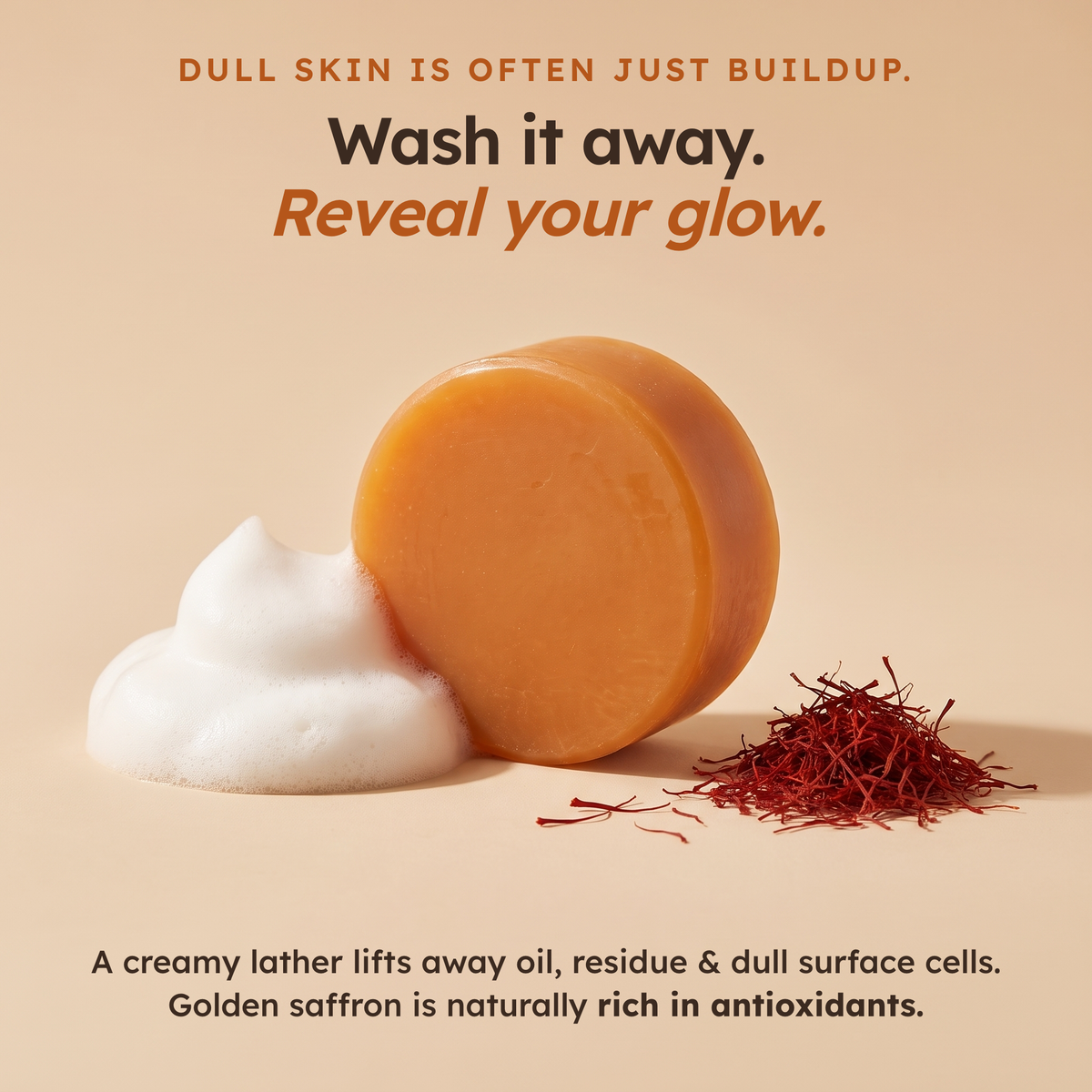 Saffron Brightening Soap