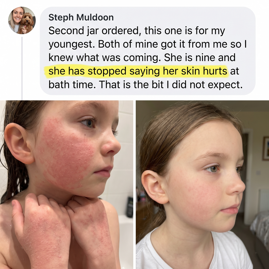 Review from Steph M. with before and after photos