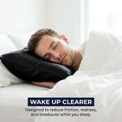 CLEARED™ Anti-Bacterial Silk Pillow Case