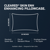 CLEARED™ Anti-Bacterial Silk Pillow Case