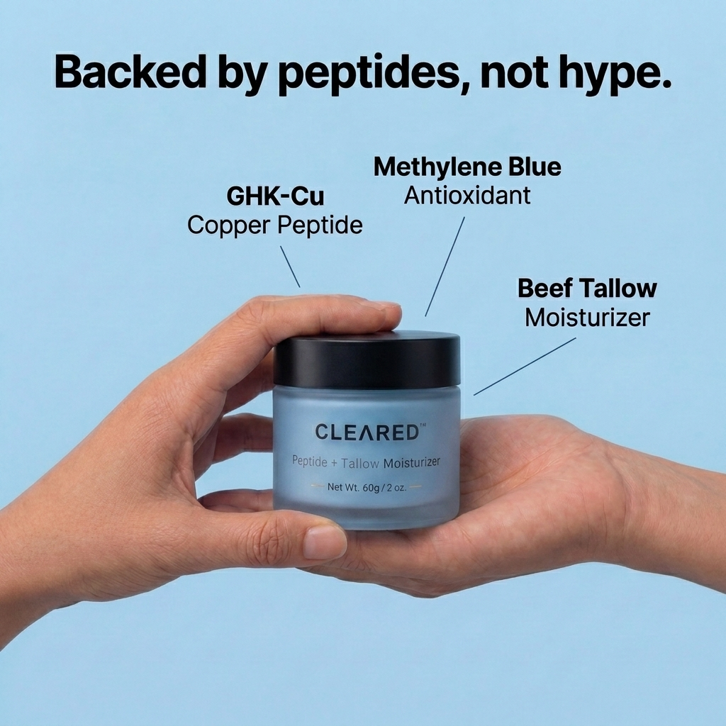 CLEARED® Whipped Tallow Peptide Cream